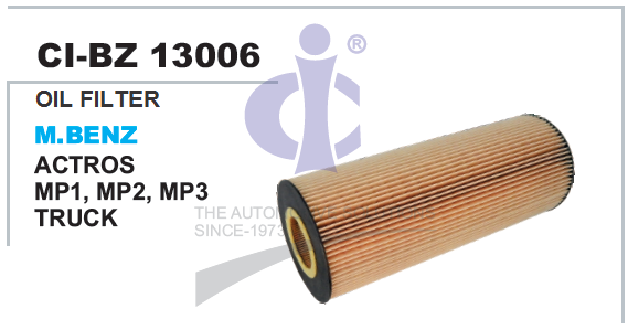 OIL FILTER MBENZ ACTROS MP1, MP2, MP3 TRUCK