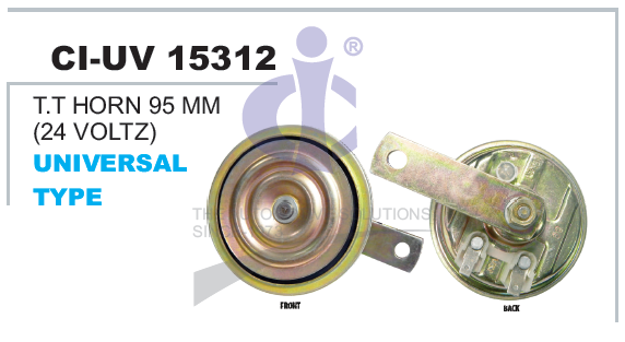 TT HORN  D-95MM  24 VOLTS  UNIVERSAL TYPE