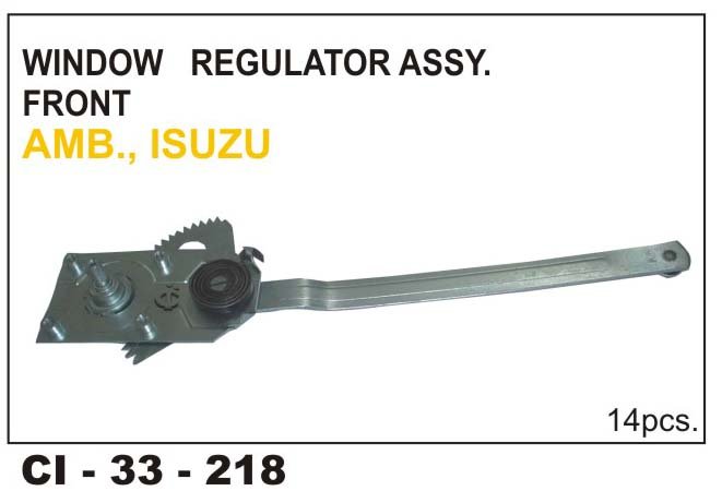 WINDOW REGULATOR ASSY AMB, ISUZU FRONT