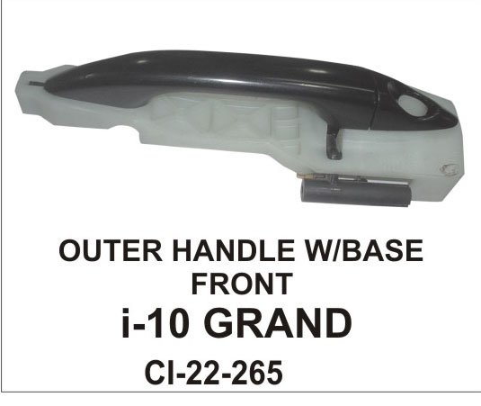 OUTER HANDLE W/BASE I-10 GRAND XCENT FRONT