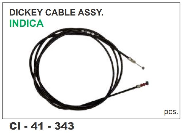 DICKEY CABLE INDICA (TATAPASSENGER)