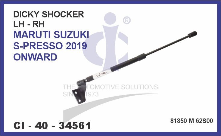 DICKY SHOCKER MARUTI SUZUKI S-PRESSO 2019 ONWARD