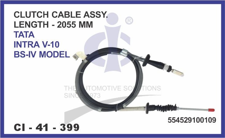 CLUTCH CABLE (2055 MM) TATA INTRA V-10 BS4 