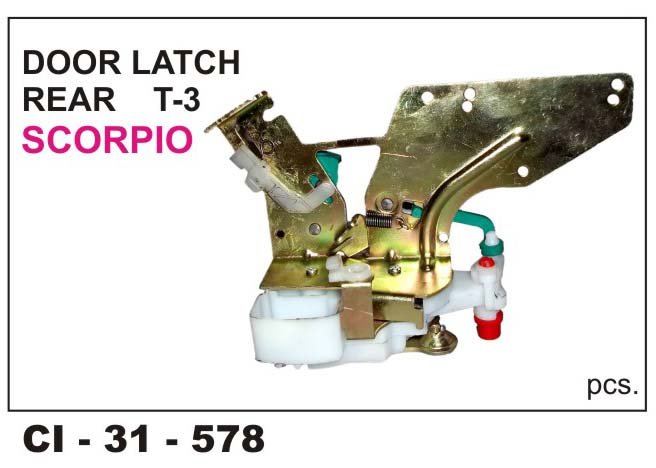 DOOR LOCK ASSY.SCORPIO TYPE-3 REAR