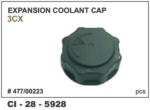 COOLANT EXPENSION CAP JCB 3DX NEW MODEL