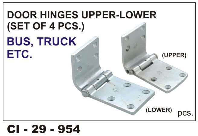 DOOR HINGES UPPER/LOWER BUS TRUCK (Set Of4pcs) ( DISCON )