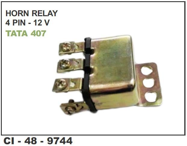 HORNS RELAY 4 PIN 12 VOLT  TATA