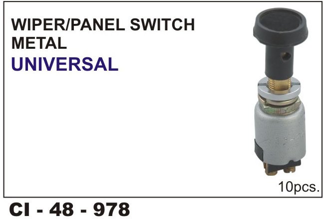 WIPER & PANEL SWITCH UNIVERSAL