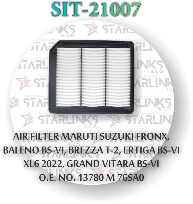 AIR FILTER MARUTI SUZUKI BALENO BS-VI, BREZZA T-2, XL6 2022, ERTIGA BS-VI, GRAND VITARA BS-VI, FRONX