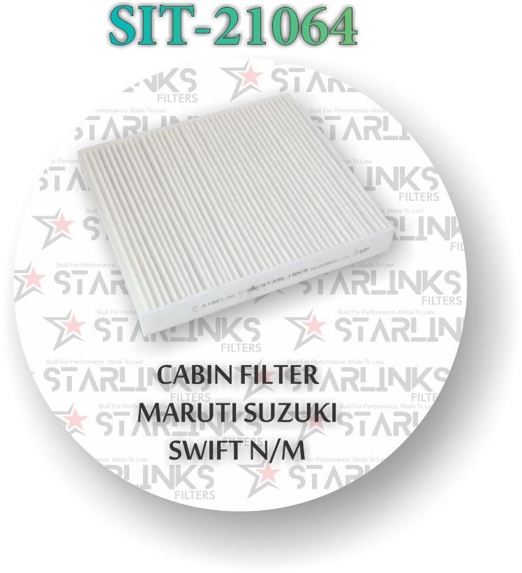 CABIN FILTER SUITABLE FOR MARUTI SUZUKI SWIFT N/M 2017