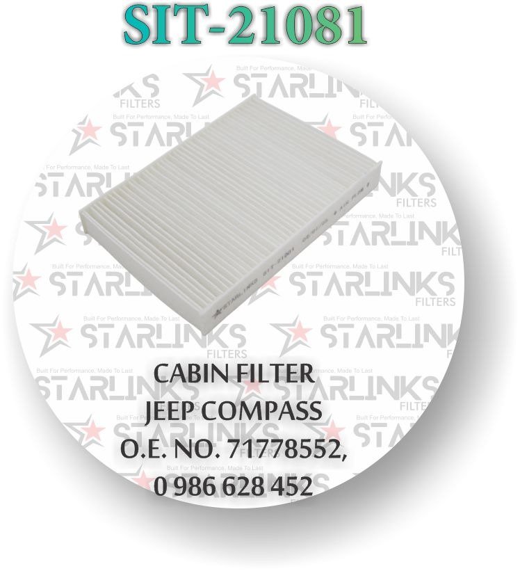 CABIN FILTER JEEP COMPASS