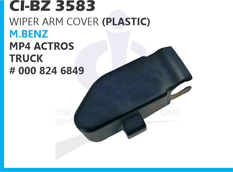 WIPER ARM COVER (PLASTIC) M. BENZ MP4 ACTROS TRUCK