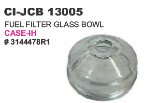 FUEL FILTER GLASS BOWL CASE/IH