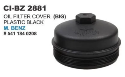 OIL FILTER CAP BIG (PLASTIC) ACTROS, AXOR