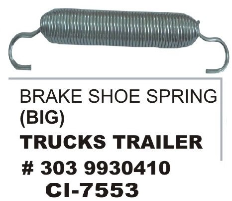 BRAKE SHOE SPRING TRUCK & TRAILER